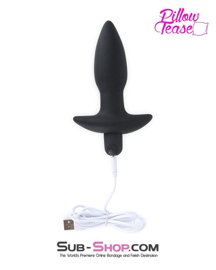 Butt Plug 0421E      10 Function Waterproof Silicone Rechargeable Anal Plug