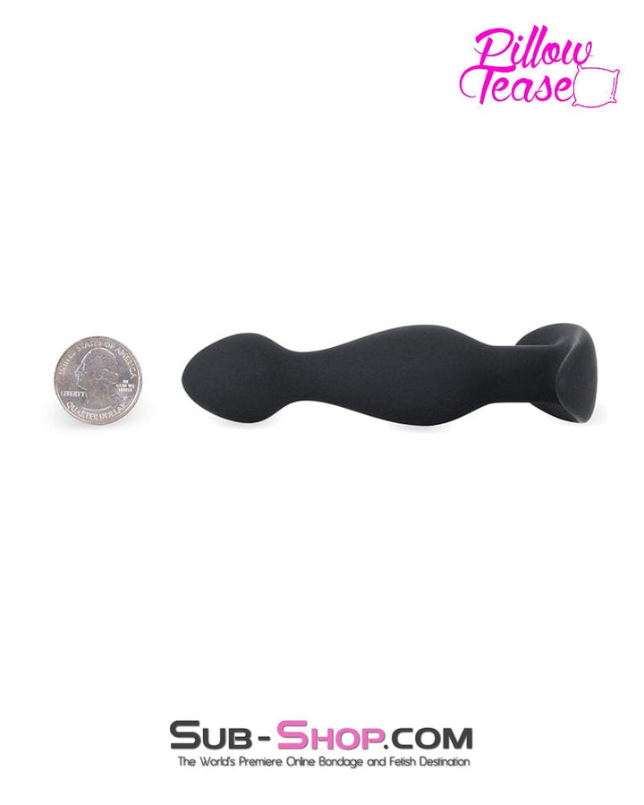 Butt Plug 0668M      The Pike Silicone Double Ball Butt Plug