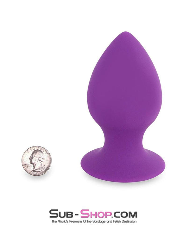 Butt Plug 1365M      Make Me Take It BIG Silicone Butt Plug