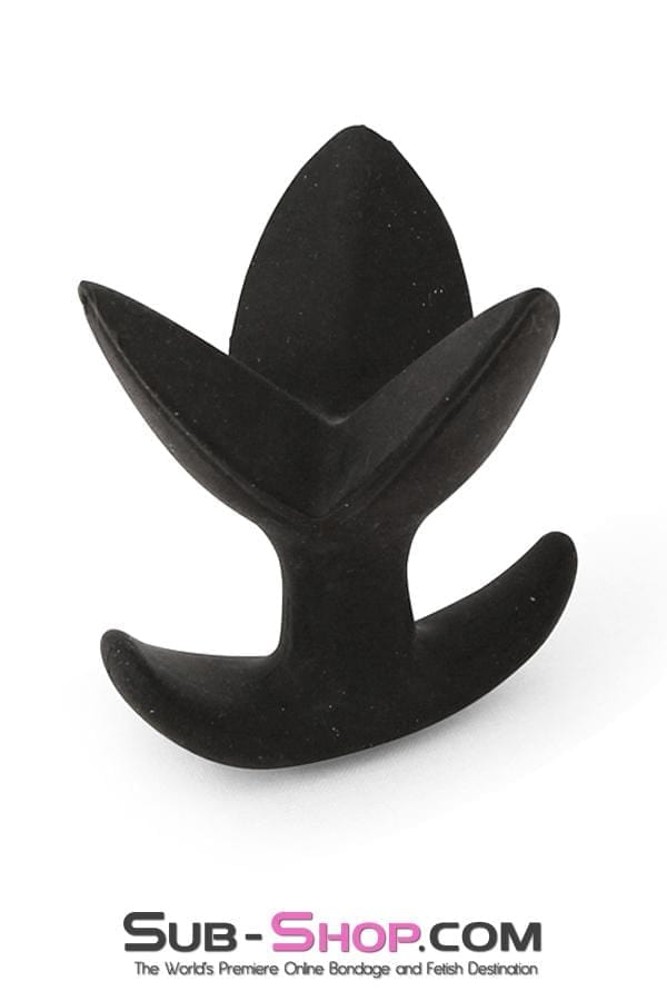 Butt Plug 1389M      Expanding Three Petal Anal Plug