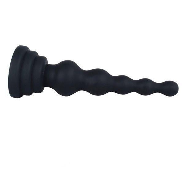 Butt Plug 9320M      Beaded Silicone Anal Tower