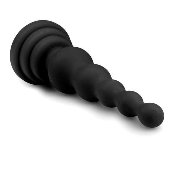 Butt Plug 9320M      Beaded Silicone Anal Tower