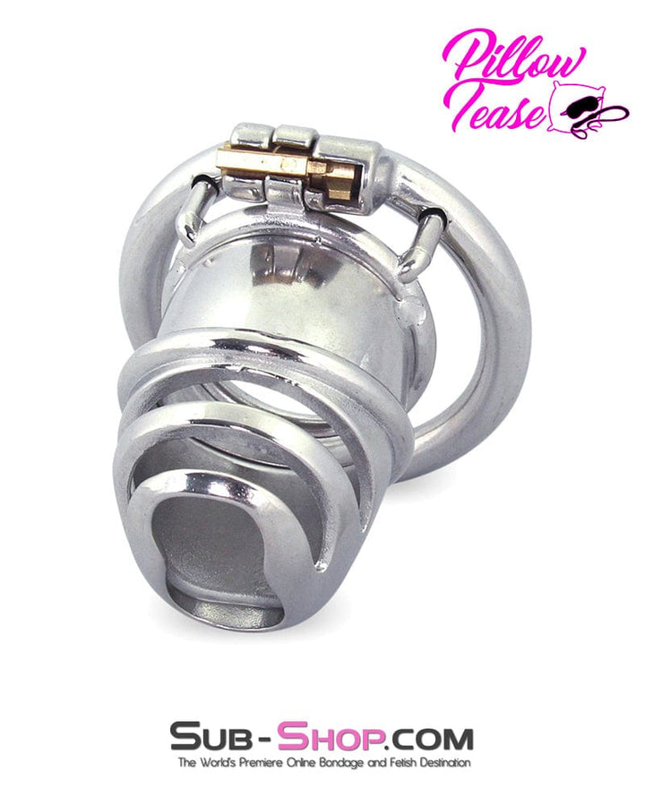 Chastity 0482M      The Enforcer High Security Stainless Steel Chastity Cock Cage