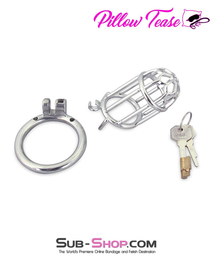 Chastity 0483M      Behind Bars High Security Cock Cage Chastity Device