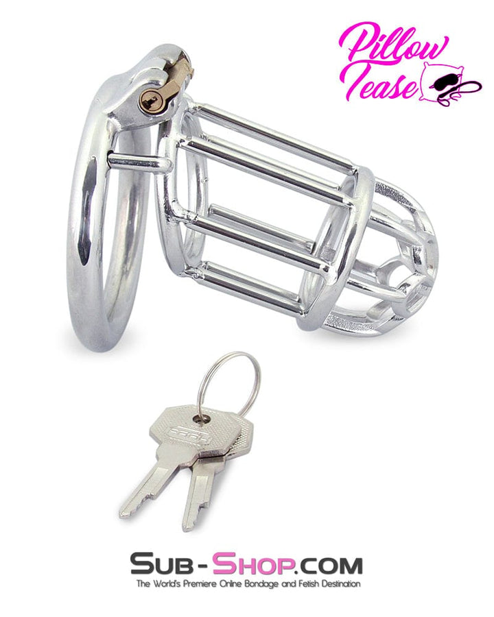 Chastity 0483M      Behind Bars High Security Cock Cage Chastity Device