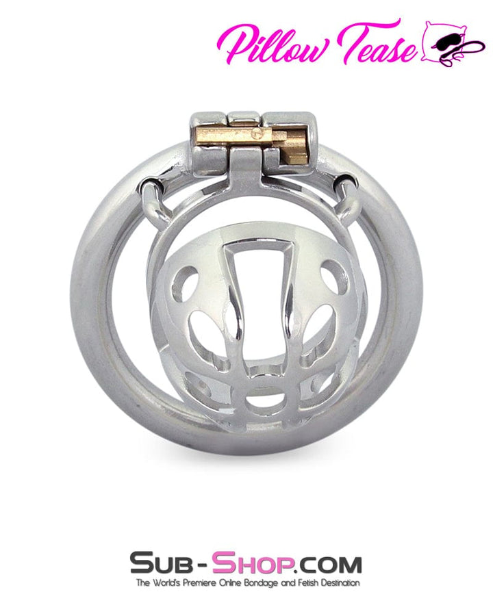 Chastity 0717M      Mini Basket Steel Cock Cage Chastity Device