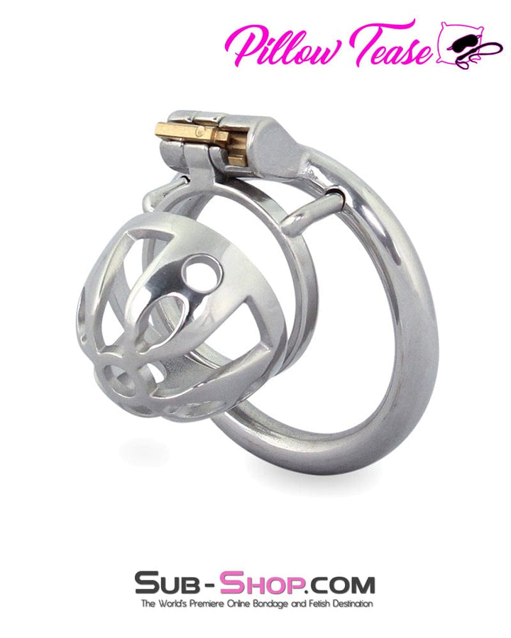 Chastity 0717M      Mini Basket Steel Cock Cage Chastity Device