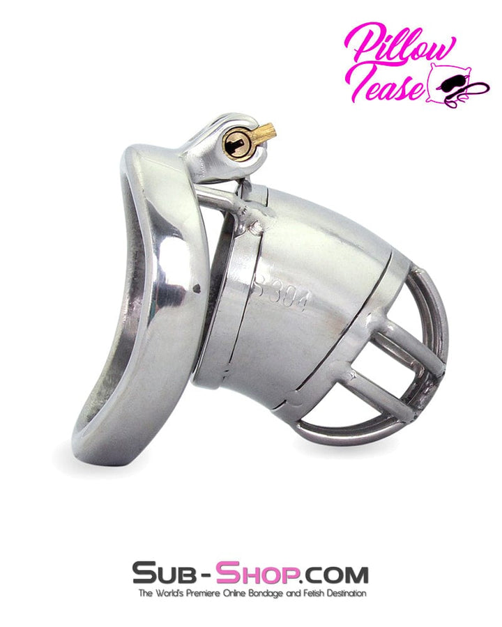 Chastity 1693AR      Storm Drain Locking Steel Male Chastity Cage