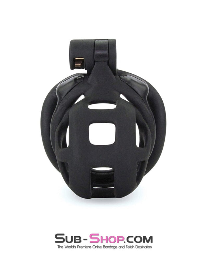 Chastity 7415M      Chastity Games Locking Cock Cage, Short Length