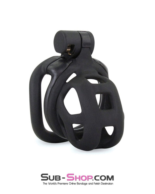 Chastity 7415M      Chastity Games Locking Cock Cage, Short Length
