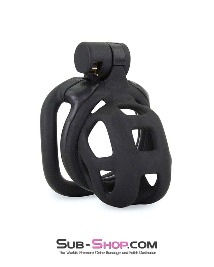 Chastity 7415M      Chastity Games Locking Cock Cage, Short Length
