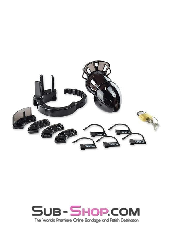 Chastity 8910AX      Black Jack Adjustable Locking Male Cock Cuff Chastity Device
