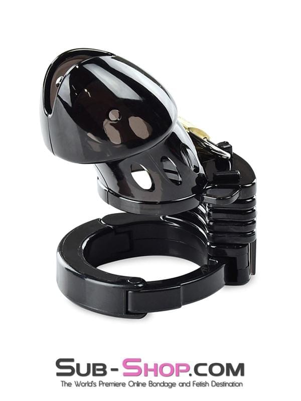 Chastity 8910AX      Black Jack Adjustable Locking Male Cock Cuff Chastity Device