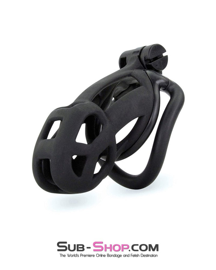 Chastity 9097M      Chastity Games Locking Cock Cage, Long Length