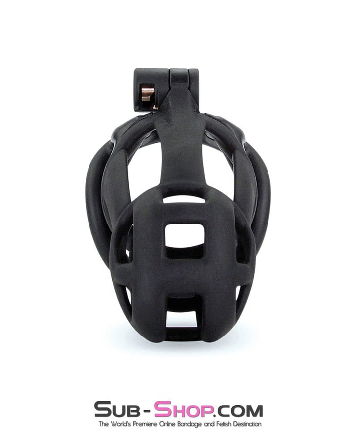 Chastity 9097M      Chastity Games Locking Cock Cage, Long Length