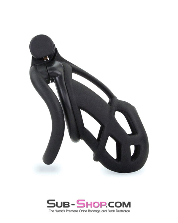 Chastity 9097M      Chastity Games Locking Cock Cage, Long Length