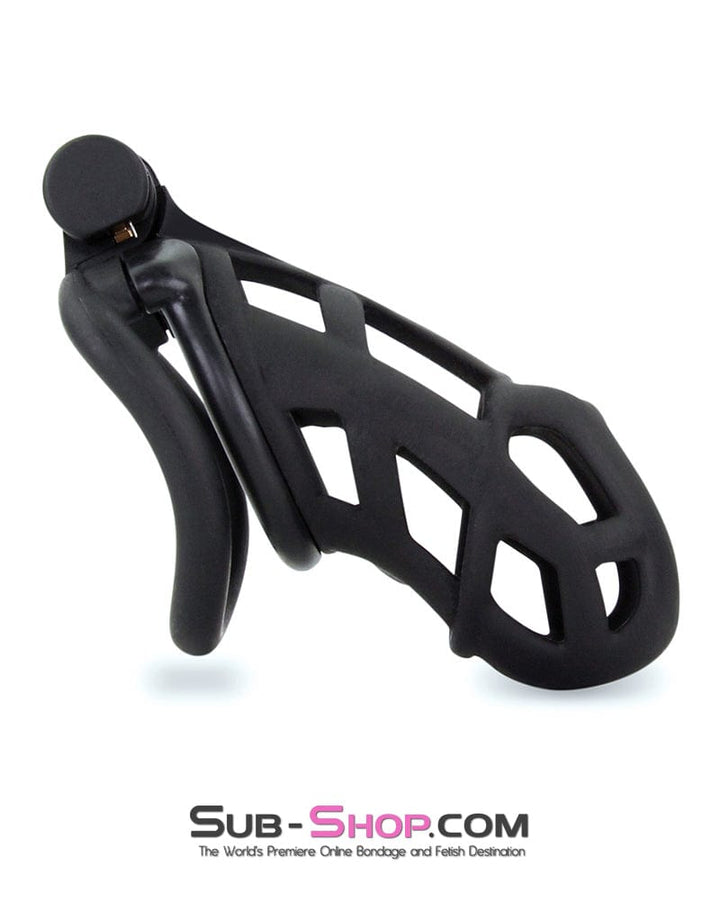 Chastity 9103M      Chastity Games Locking Cock Cage, Extra Large Length