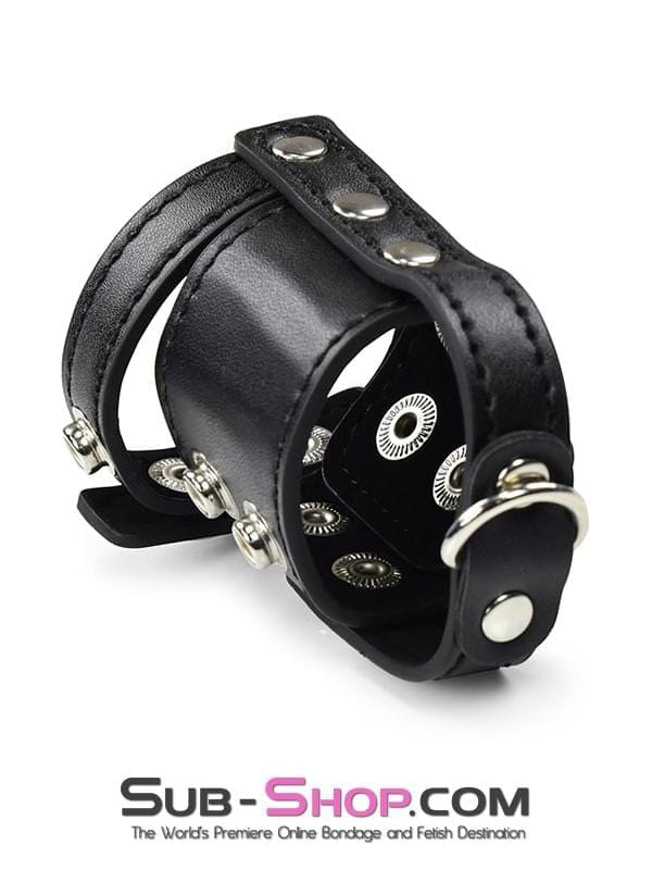 Cock & Ball Strap 1799DL       1.5 Inch Wide Ball Stretcher / Cock Cage
