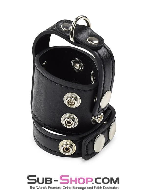 Cock & Ball Strap 1799DL       1.5 Inch Wide Ball Stretcher / Cock Cage