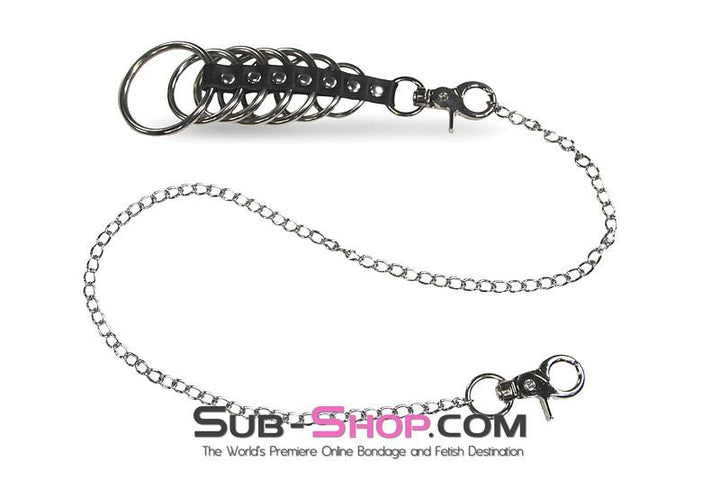 Cock Cage 1786DL      7 Gates of Hell with Lead Chain