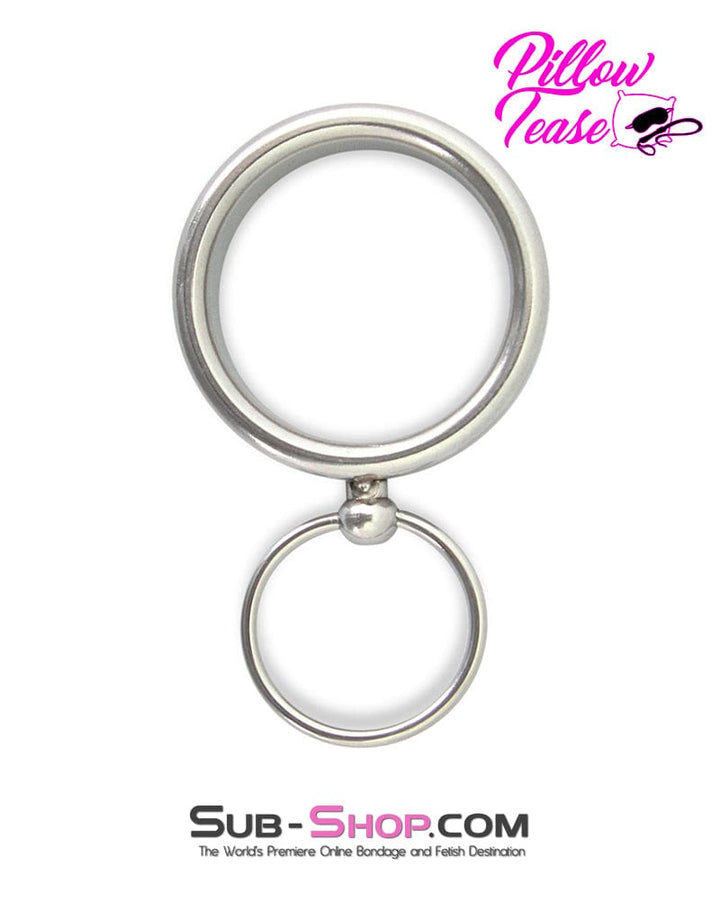 Cock Ring 0418M      Lead Me Stainless Steel Cock Ring