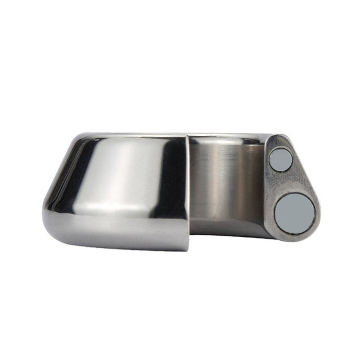 Cock Ring 0477M      Half Pound Steel Weighted Cone Magnetic Precision Metal Cock Ring