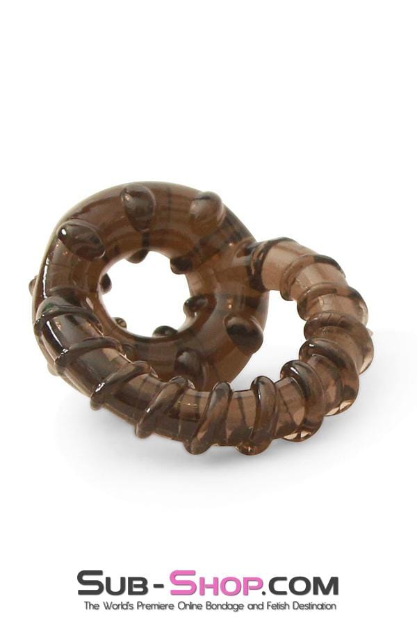 Cock Ring 2367M      Cock Ring and Ball Separator Stretchy Stay Hard Cock Ring