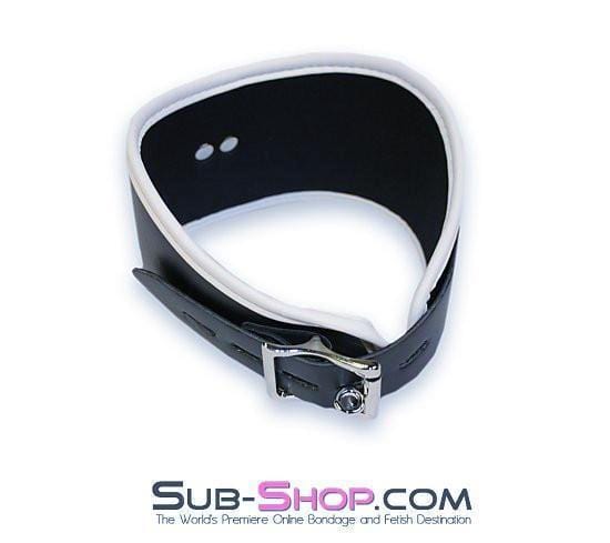 Collar 0673HS      Indulged Pet White Padded Posture Collar