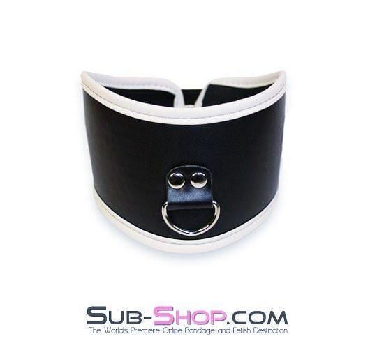 Collar 0673HS      Indulged Pet White Padded Posture Collar