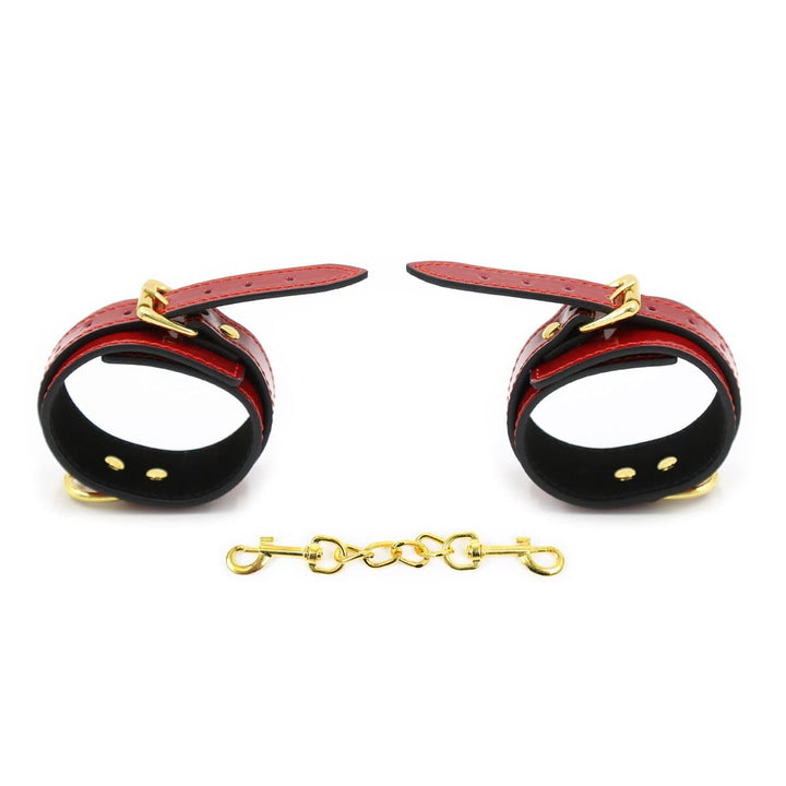 Cuffs 1869MQ      Candy Apple Gold Standard Wrist Cuffs