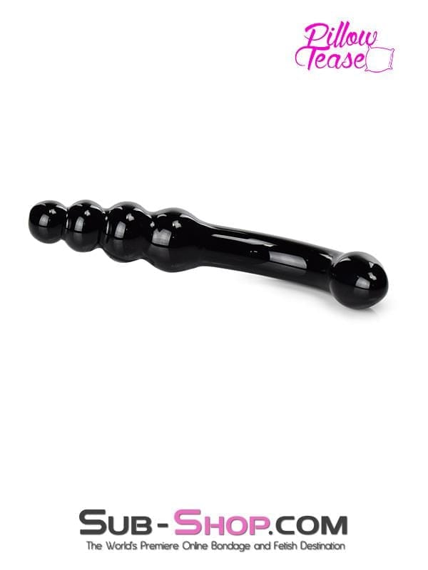 Dildo 2426M      Black Magic Double Ended Glass Massager