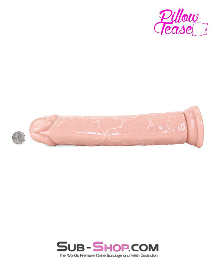 Dildo 7374M      XXL Realistic Dong, Flesh 9.8”
