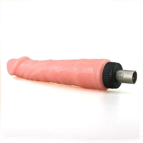 Dildo 9930M      Dildo Attachment for Sex Machine, 8” Flesh