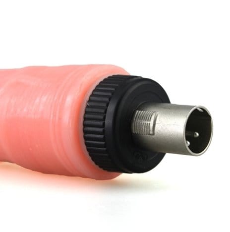 Dildo 9930M      Dildo Attachment for Sex Machine, 8” Flesh