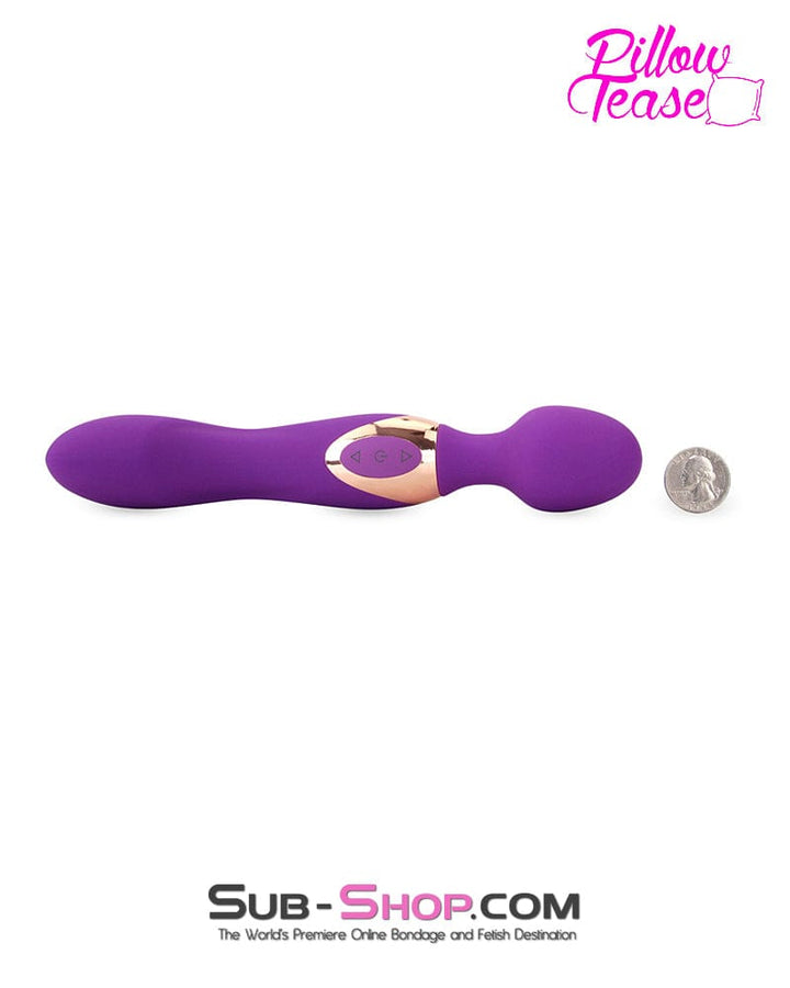 Eiffel MEGA Deal 0608E      Luxe 10 Function Dual Motor Silicone Rechargeable Wand Massager - LAST CHANCE - Final Closeout!