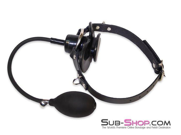 Gags 1494A      Butterfly or Penis Bulb Gag Strap