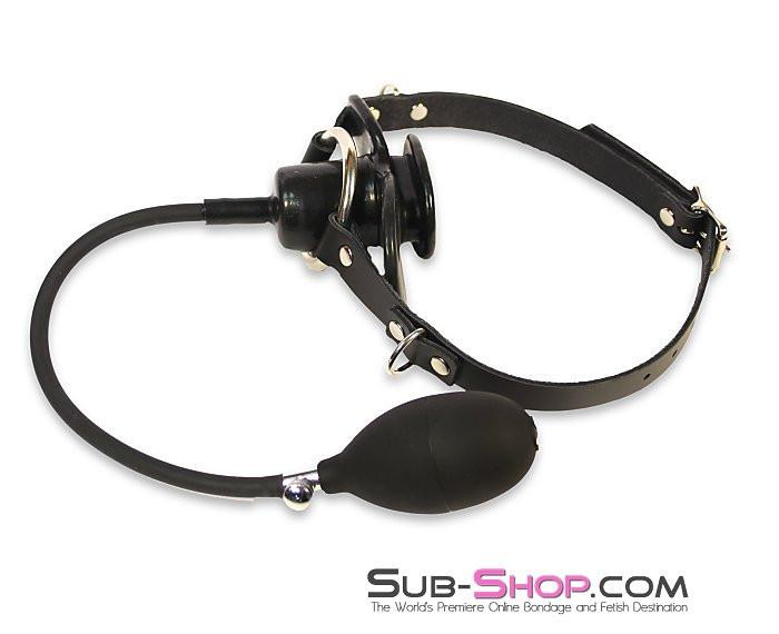 Gags 1494A      Butterfly or Penis Bulb Gag Strap
