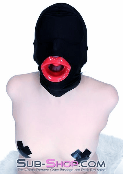 Gags 2409DL       Lusty Doll Red Lips Open Mouth Gag