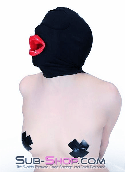 Gags 2409DL       Lusty Doll Red Lips Open Mouth Gag