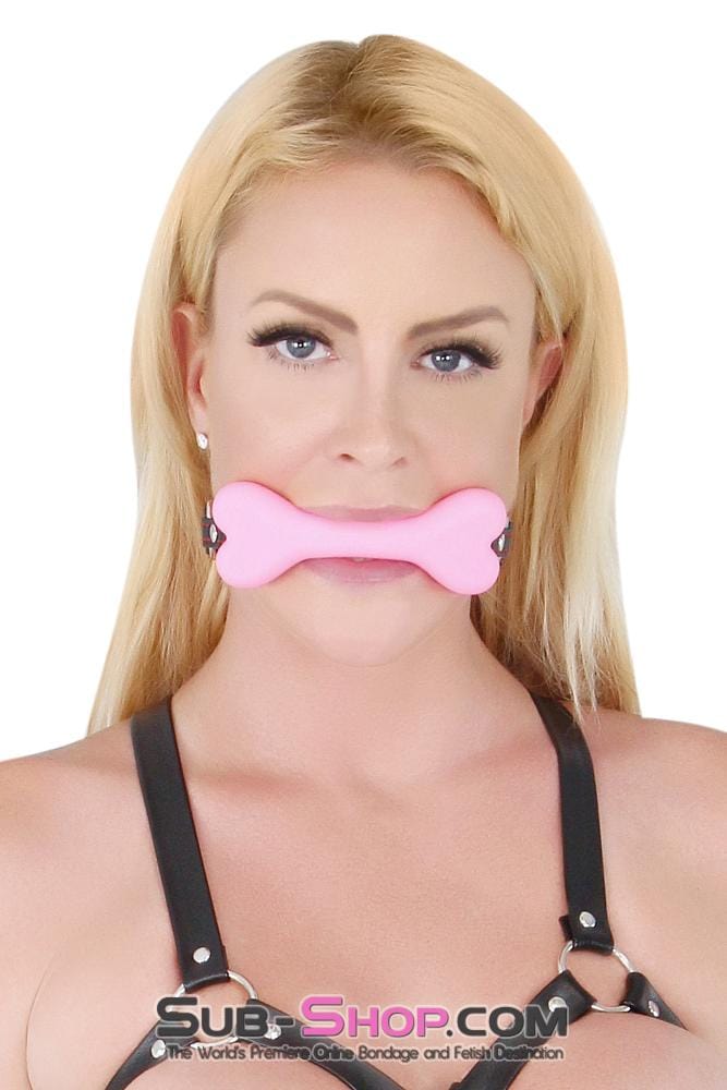 Gags 2448DL      How Much is That Puppy in the Window Pink Puppy Play Bone Gag