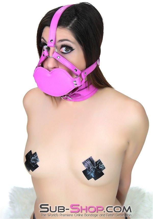 Gags 6746RS      Blow Job Trainer Hot Pink Thick Penis Gag Trainer