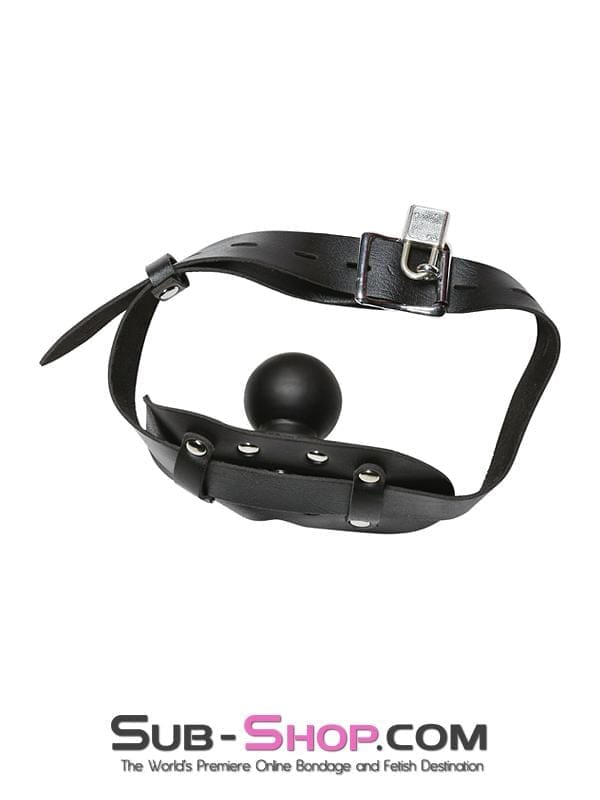 Gags 7004M      Locking Panel Breather Ballgag