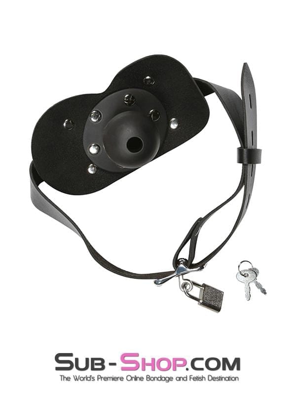 Gags 7004M      Locking Panel Breather Ballgag