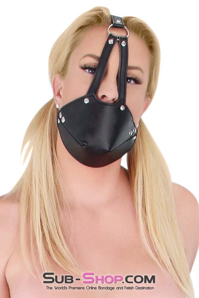 Gags 7875DL      Slave Muzzle Ball Gag Trainer Set