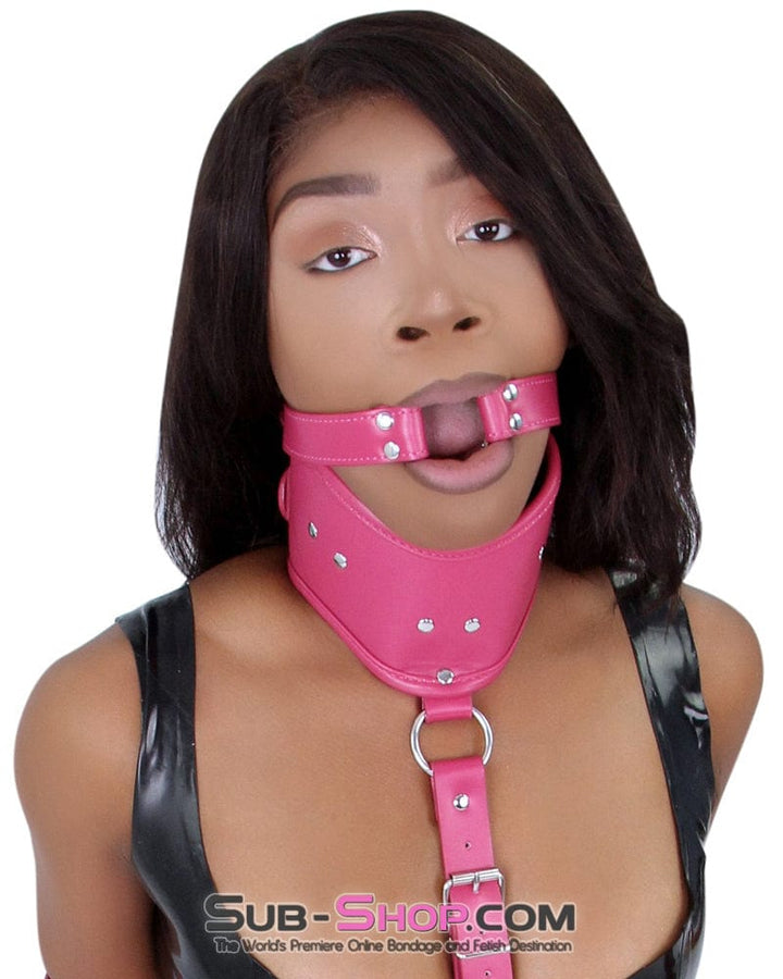 Gags 9057DL      Sex Bomb Pink Open Mouth Ring Gag
