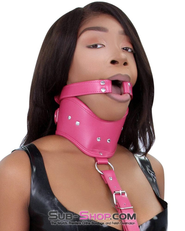 Gags 9057DL      Sex Bomb Pink Open Mouth Ring Gag