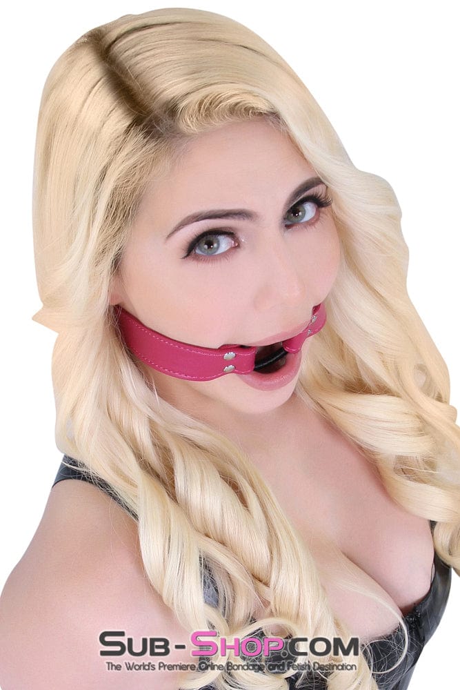 Gags 9057DL      Sex Bomb Pink Open Mouth Ring Gag
