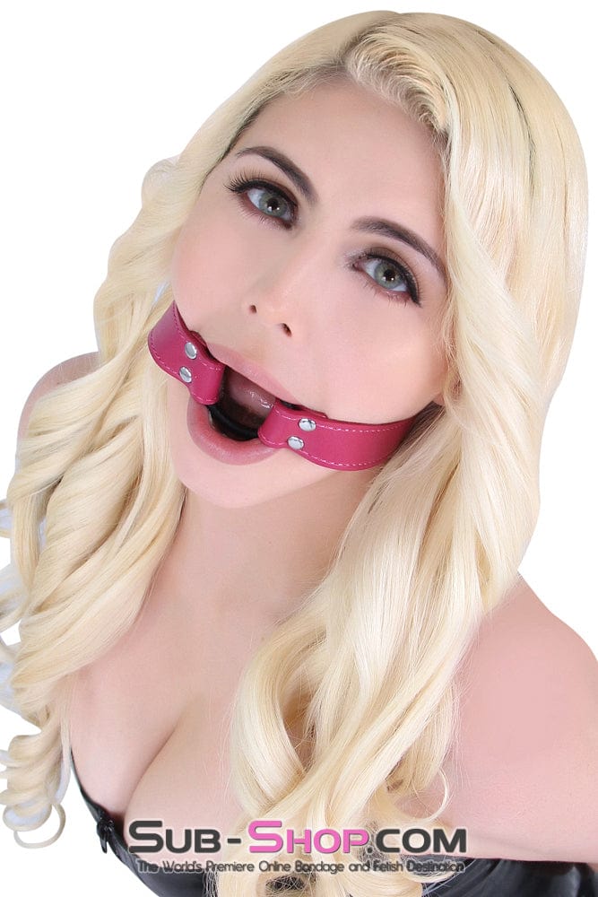 Gags 9057DL      Sex Bomb Pink Open Mouth Ring Gag
