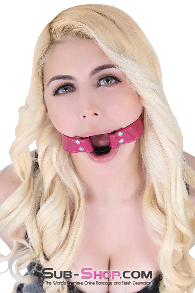 Gags 9057DL      Sex Bomb Pink Open Mouth Ring Gag