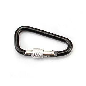 Hardware 1858F      Black Locking Spring Snap Bondage Gear Clip
